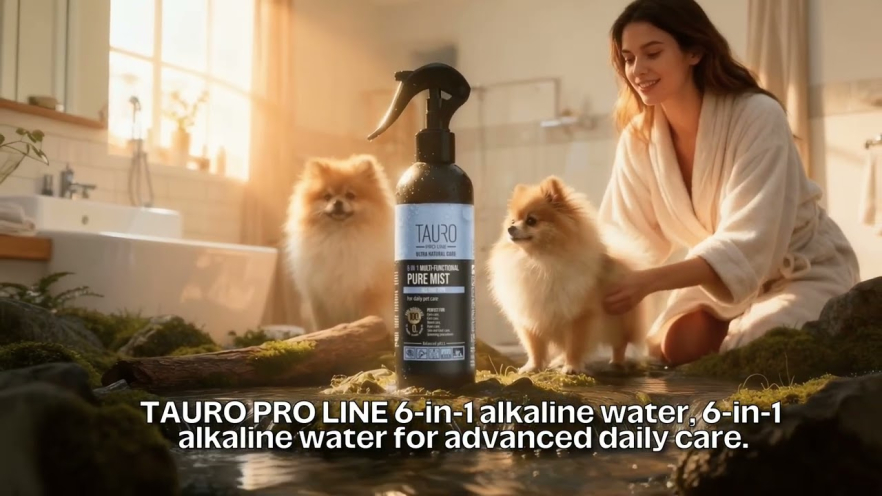 Video TAURO PRO LINE Ultra Natural Care 6in1 Pure Mist, multifunctional product for daily body care 1000 ml - 1